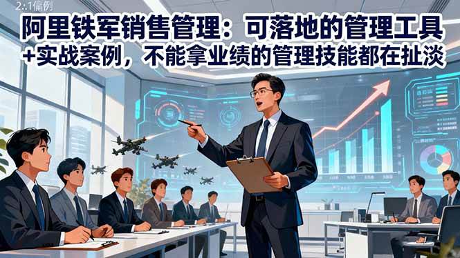 阿里铁军销售管理:可落地的管理工具+实战案例,不能拿业绩的管理都在扯淡 阿里铁军销售管理:可落地的管理工具+实战案例,不能拿业绩的管理都在扯淡