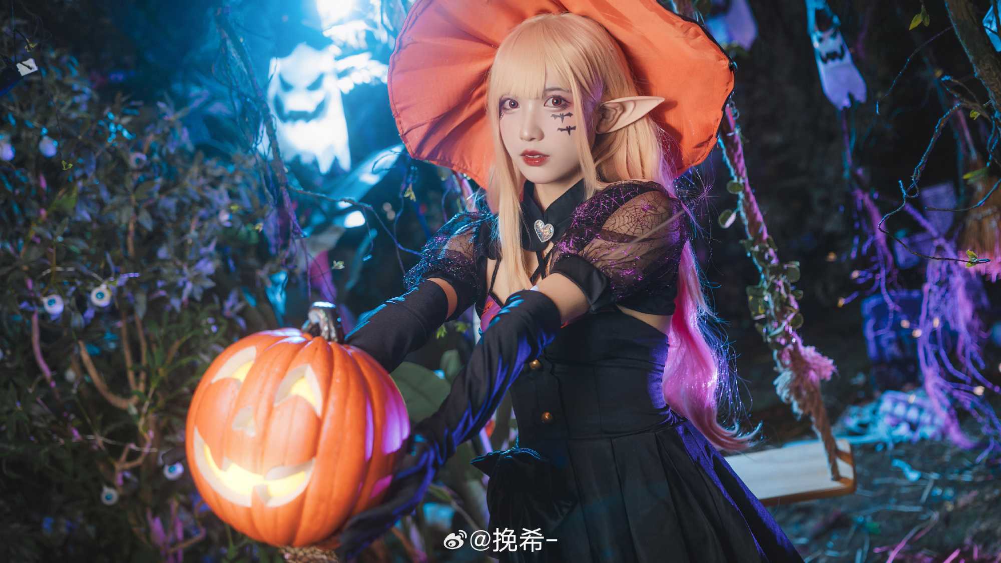 cosplay更衣人偶坠入爱河喜多川海梦@挽希-