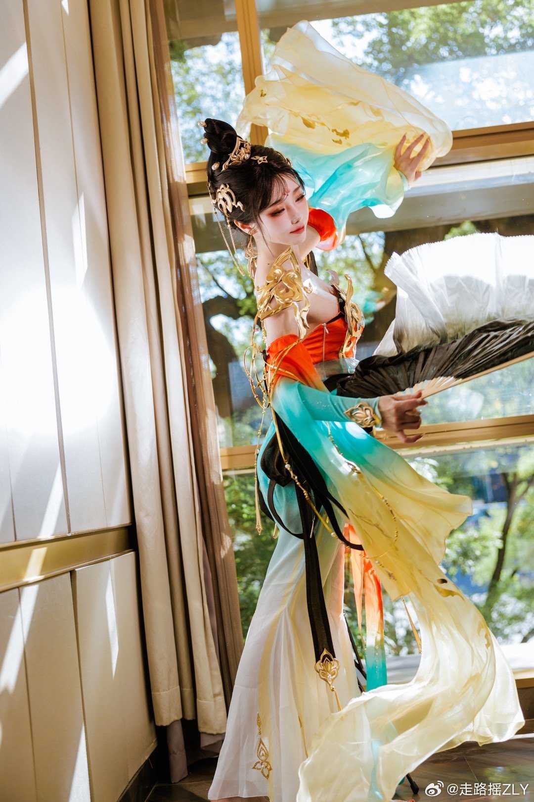 昔有佳人公孙氏！永劫无间交流会出了迦南公孙大娘新皮肤，见到很多玩家大宝贝！好开心永劫无间@走路摇ZLY