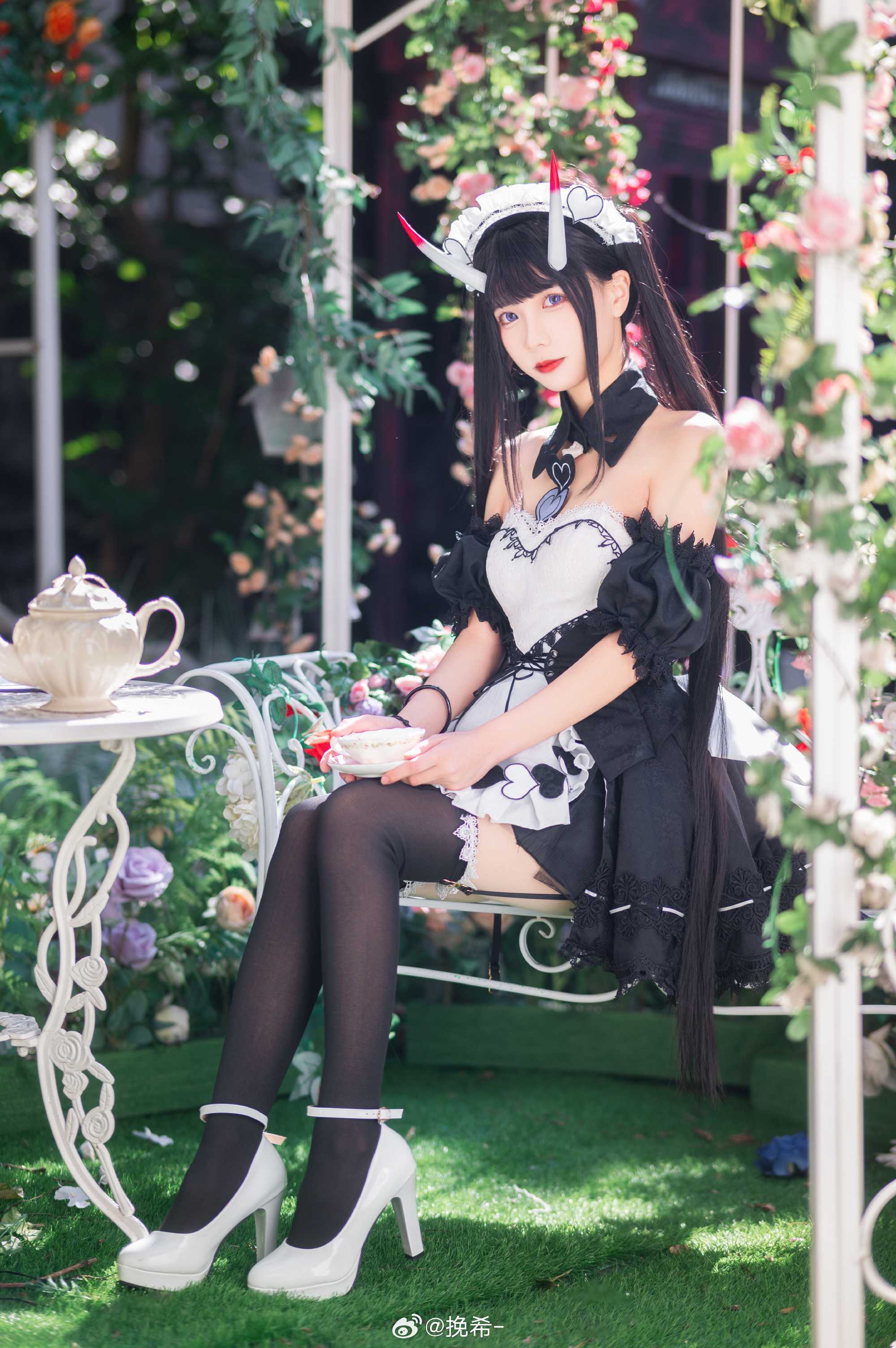 cosplay☕️指挥官，需要少冰吗？碧蓝航线能代@挽希-