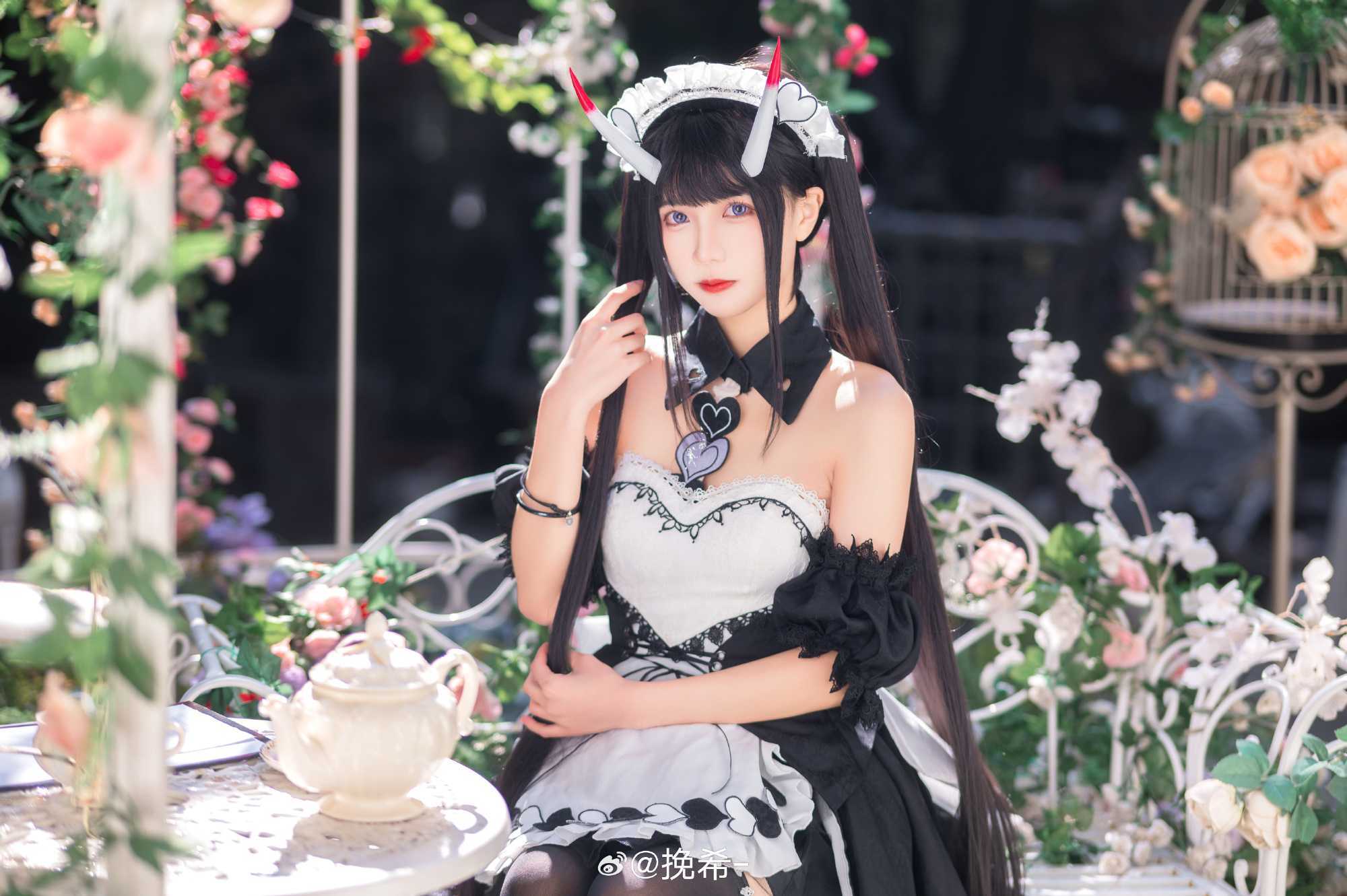 cosplay☕️指挥官，需要少冰吗？碧蓝航线能代@挽希-