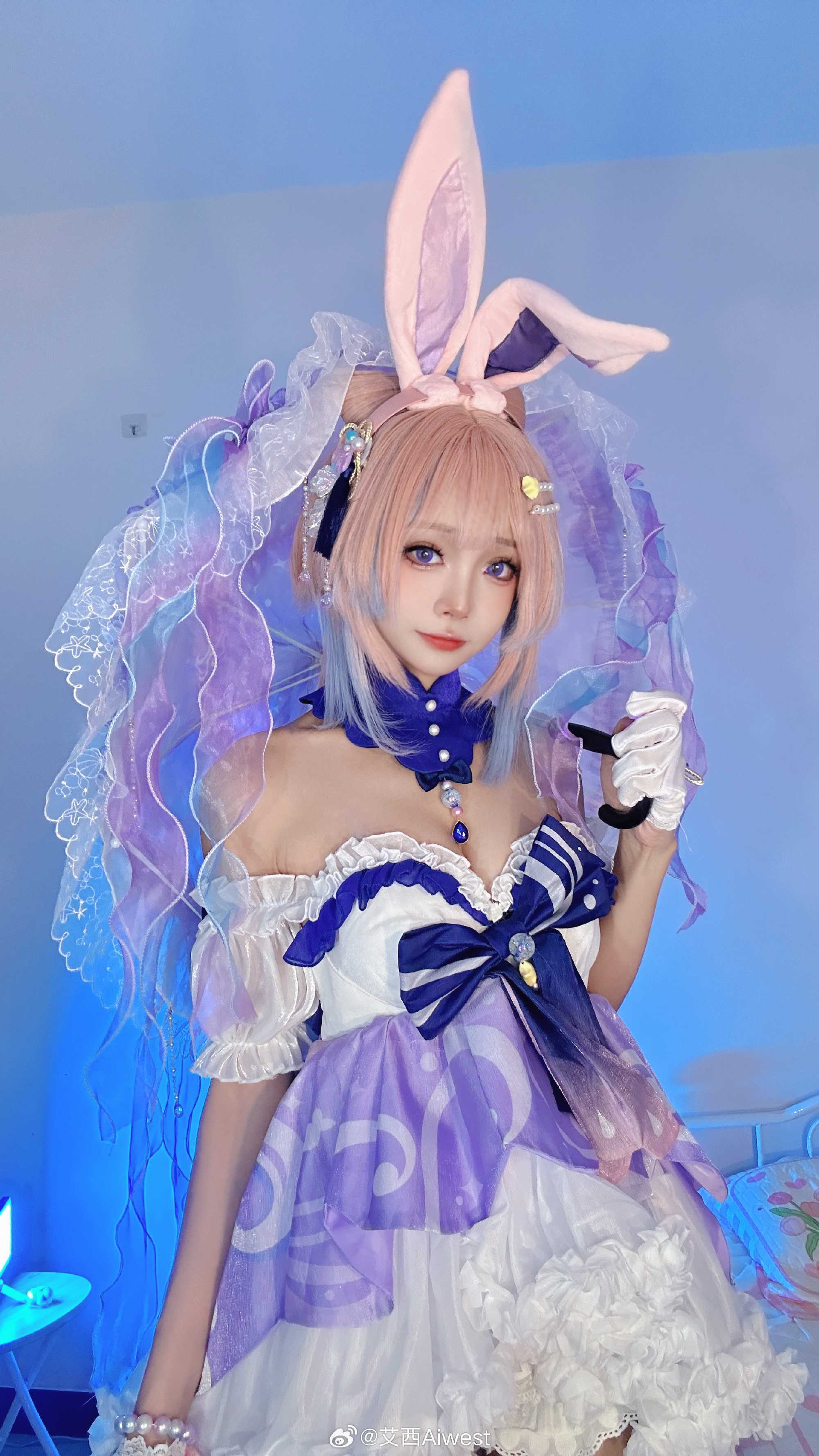 cosplay原神珊瑚宫心海@艾西Aiwest