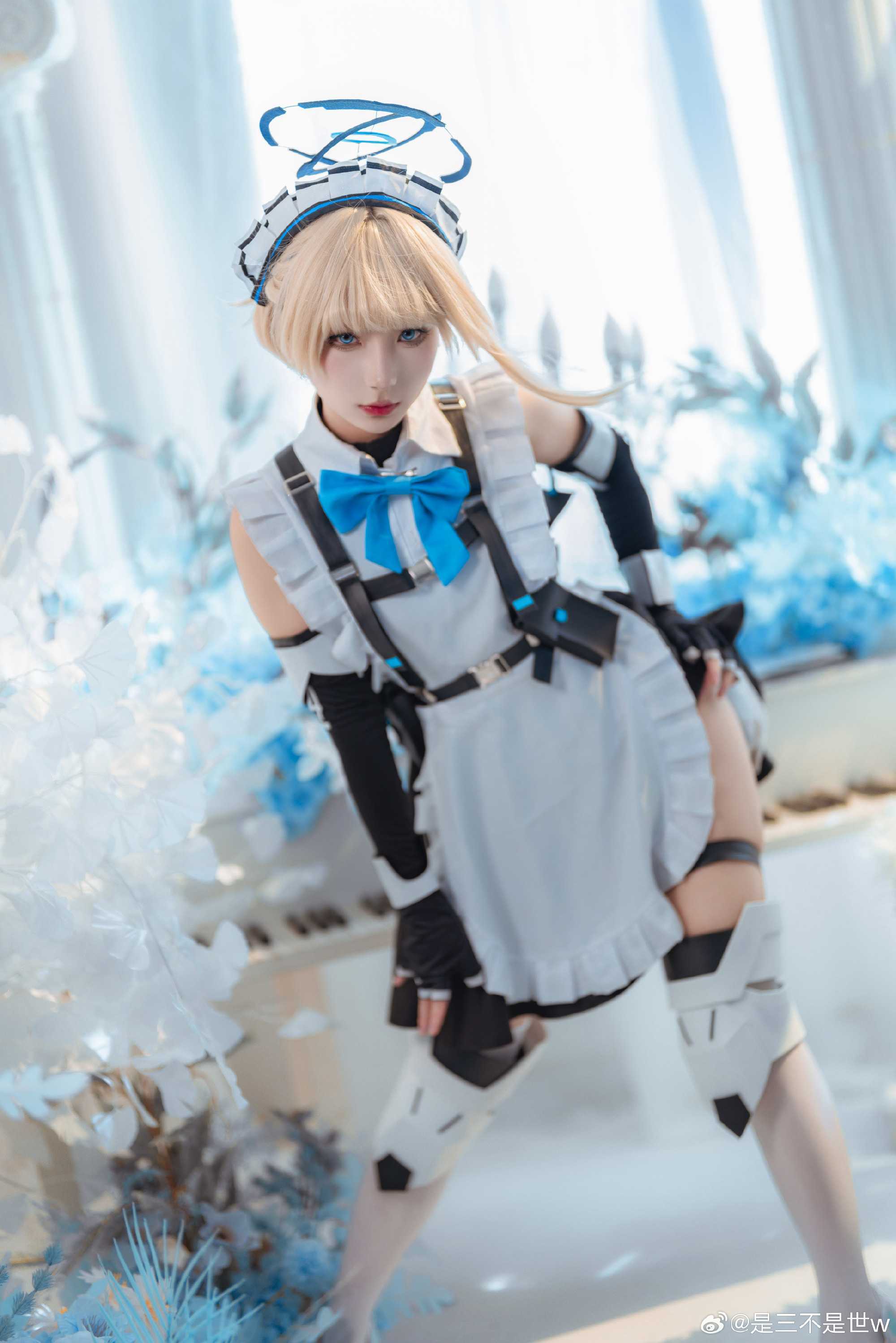 cosplay如果是学兔子的话，我也会一点.蔚蓝档案飞鸟马时@是三不是世w