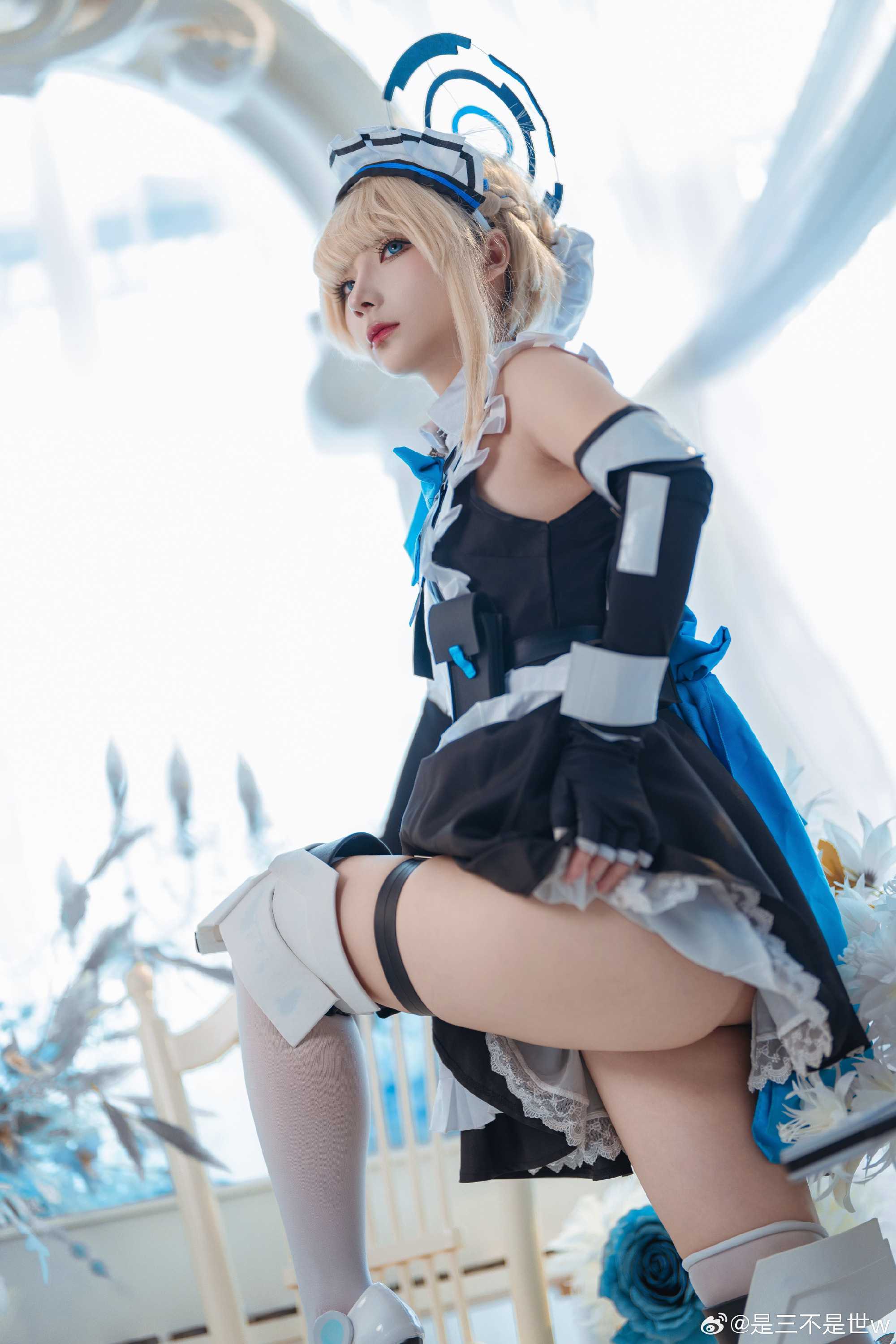 cosplay如果是学兔子的话，我也会一点.蔚蓝档案飞鸟马时@是三不是世w
