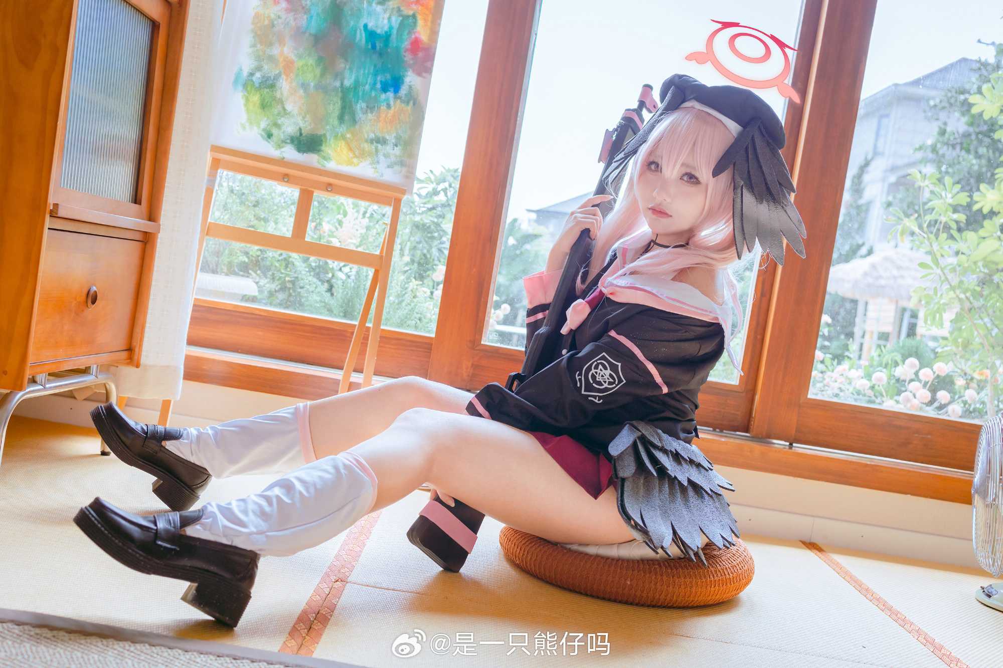 cosplay蔚蓝档案下江小春@是一只熊仔吗