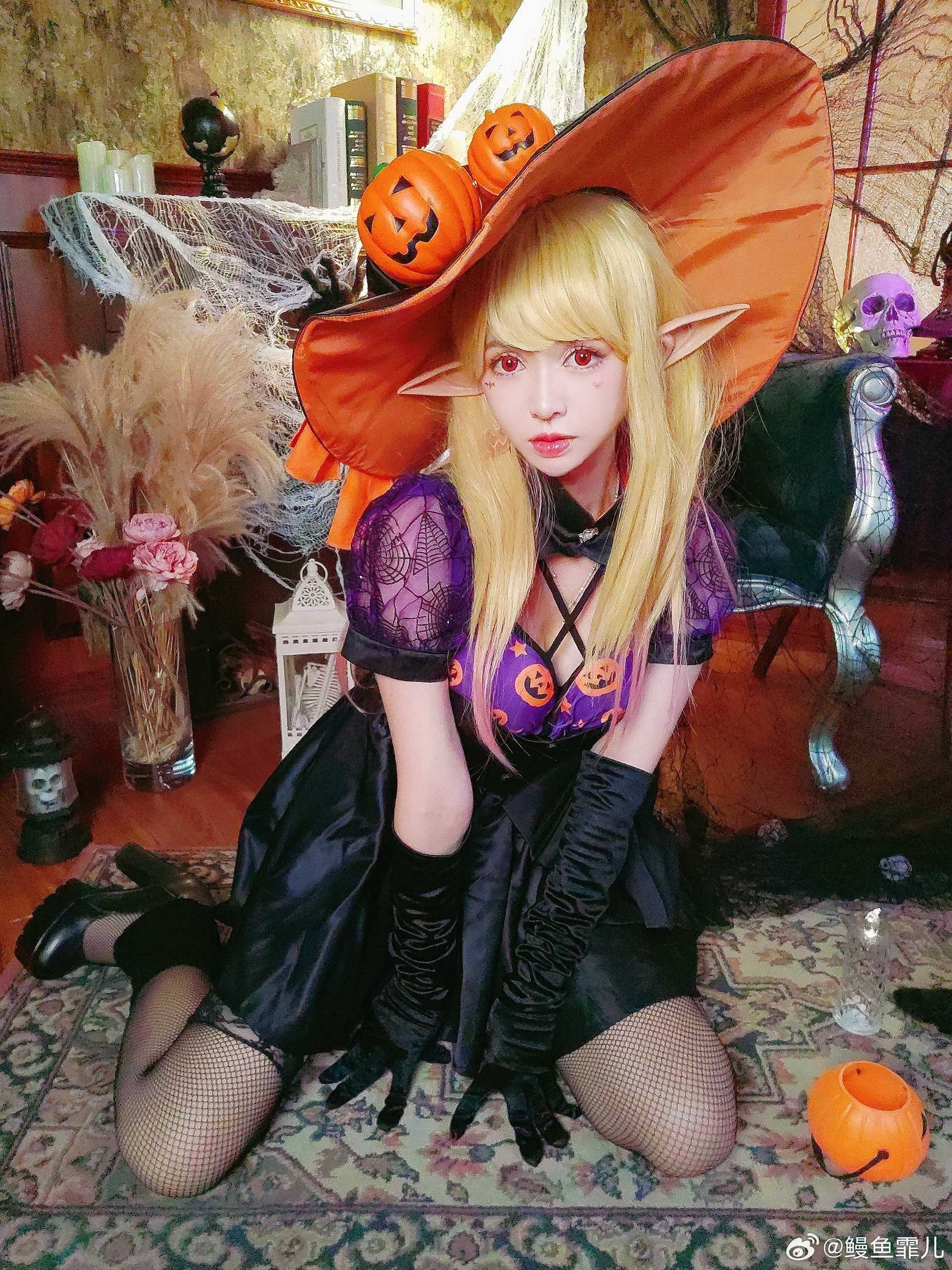 COSPLAY更衣人偶坠入爱河万圣节喜多川@鳗鱼霏儿