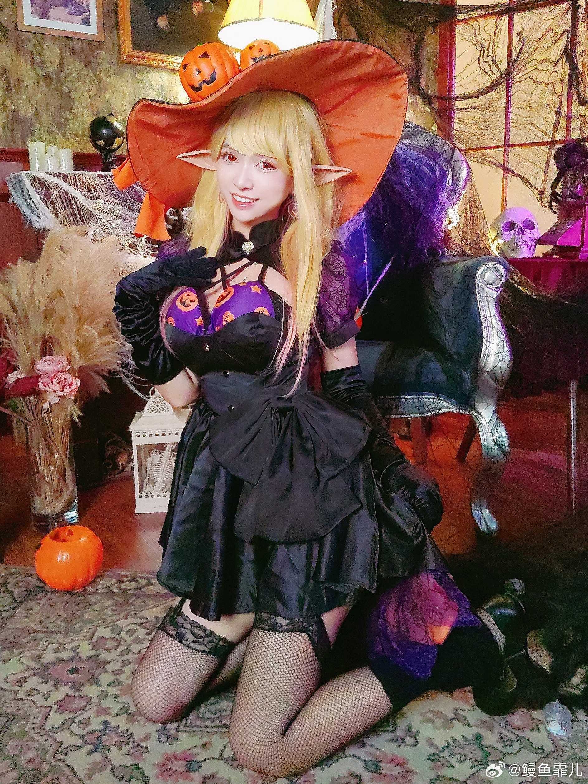 COSPLAY更衣人偶坠入爱河万圣节喜多川@鳗鱼霏儿