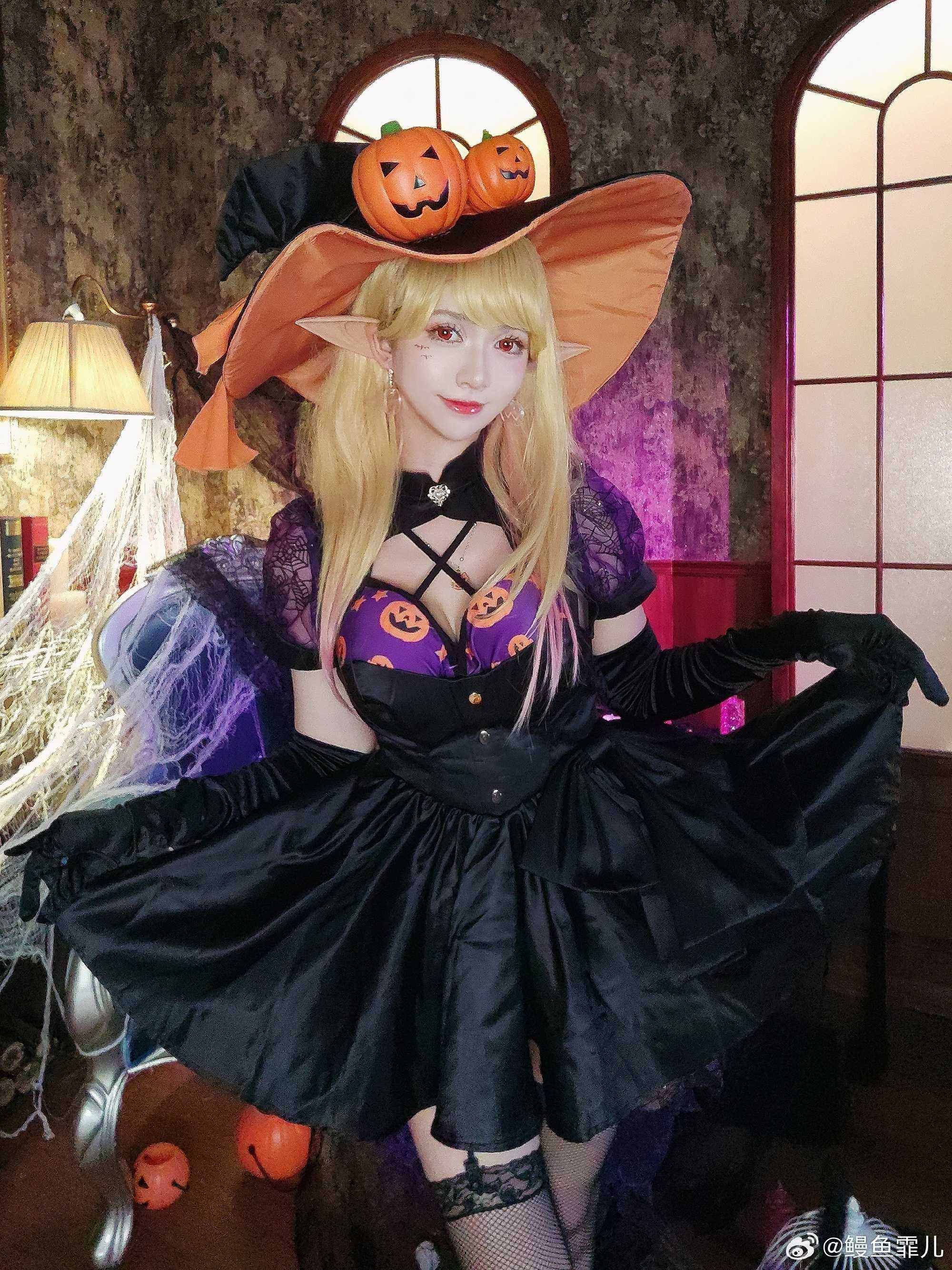 COSPLAY更衣人偶坠入爱河万圣节喜多川@鳗鱼霏儿