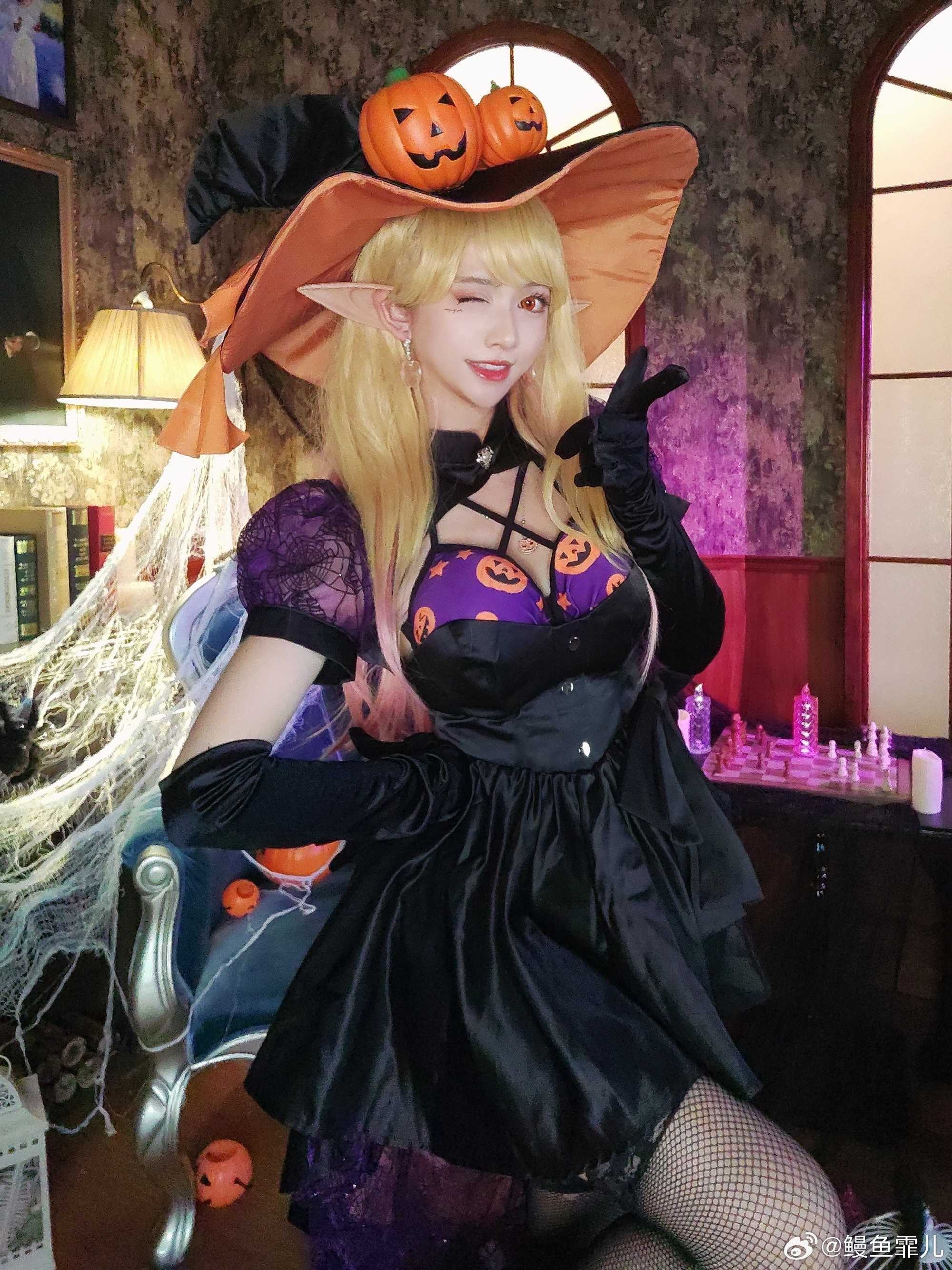 COSPLAY更衣人偶坠入爱河万圣节喜多川@鳗鱼霏儿
