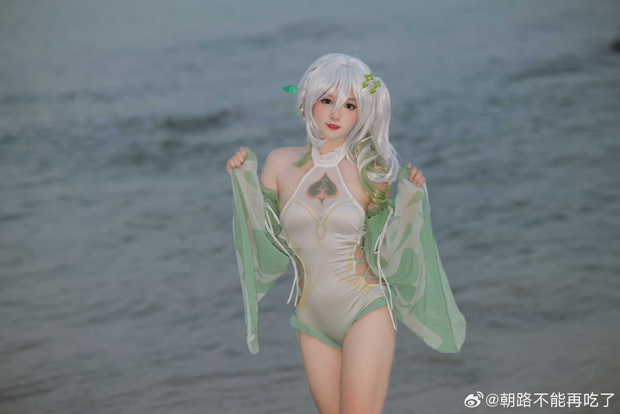 cosplay纳西妲草神@朝路不能再吃了