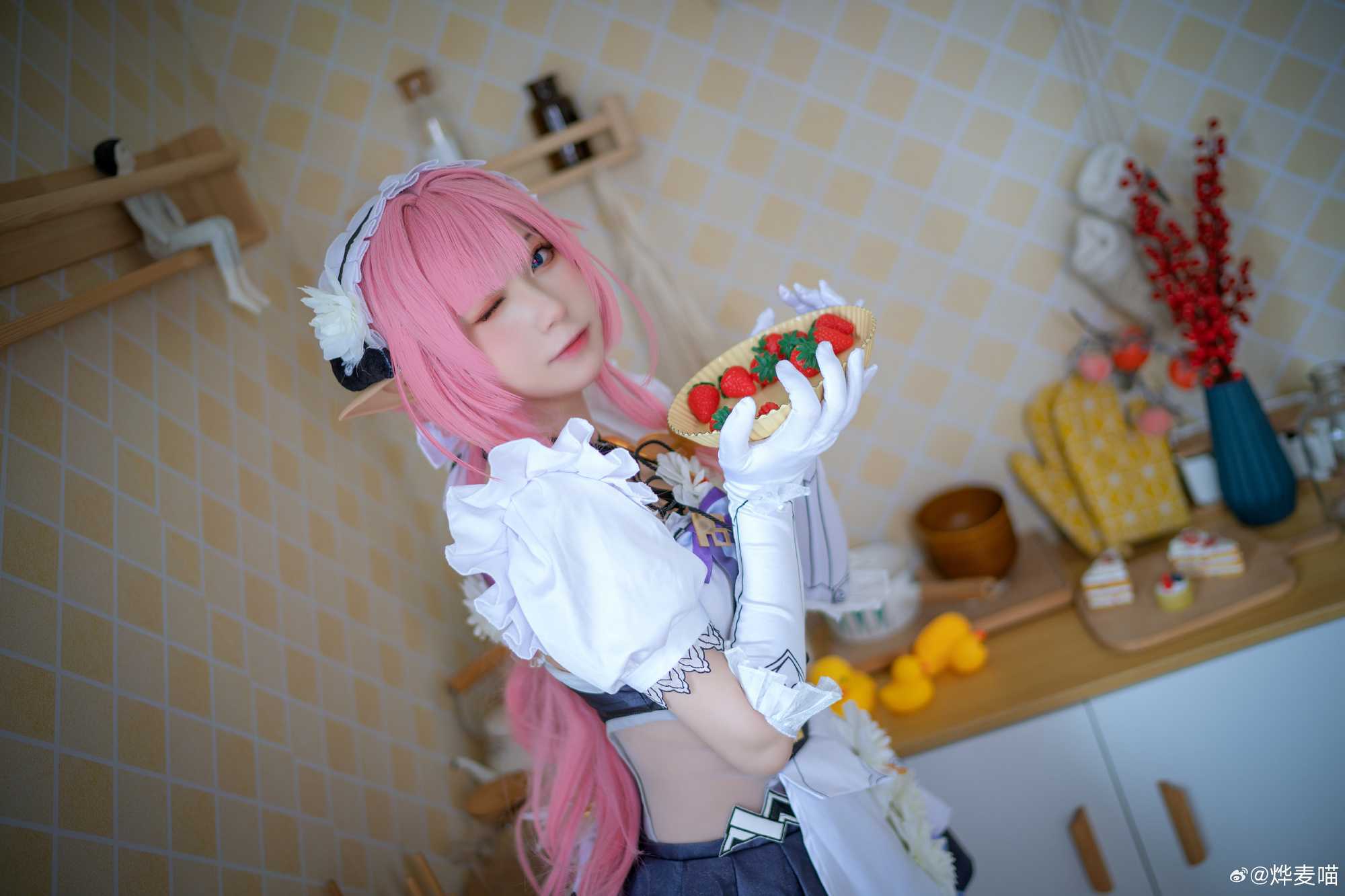 cosplay崩坏3爱莉希雅@烨麦喵
