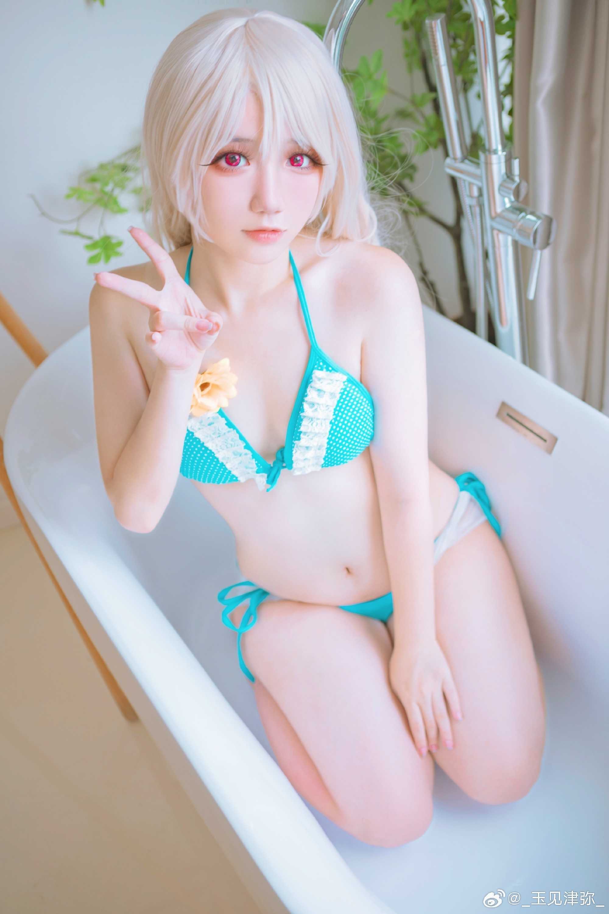 CosplayFate/GrandOrder魔法少女伊莉雅@_玉见津弥_