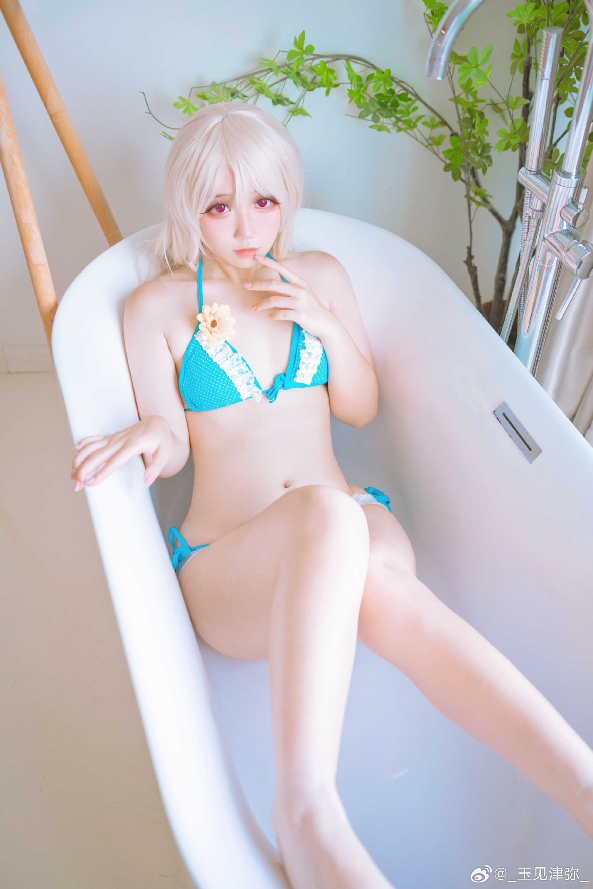 CosplayFate/GrandOrder魔法少女伊莉雅@_玉见津弥_
