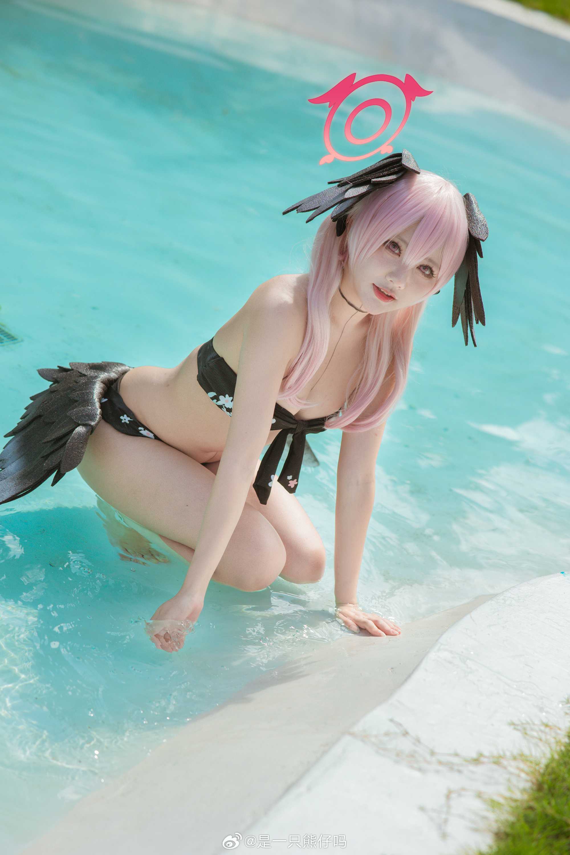 cosplay蔚蓝档案@是一只熊仔吗