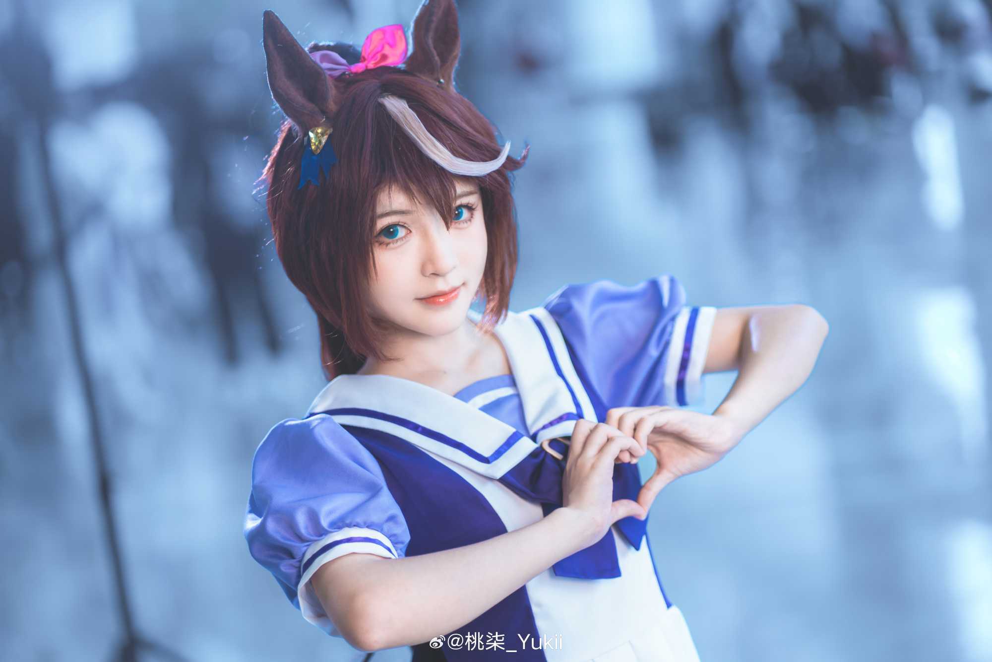 cosplay闪耀!优俊少女赛马娘东海帝皇@桃柒_Yukii
