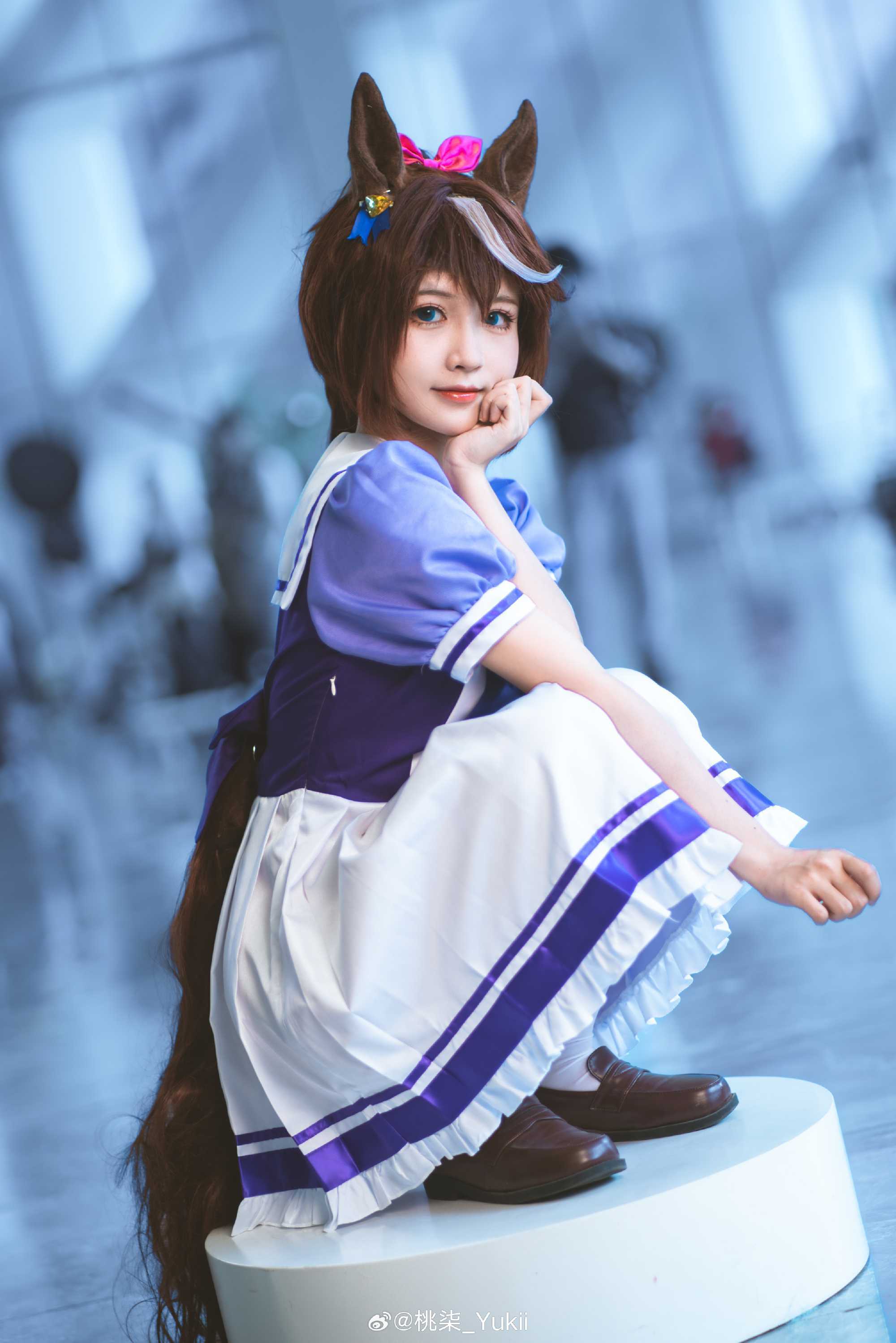 cosplay闪耀!优俊少女赛马娘东海帝皇@桃柒_Yukii