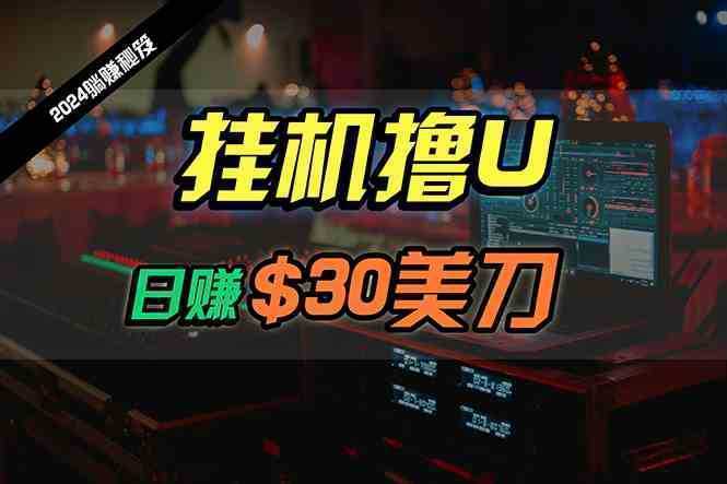 日赚30美刀,2024最新海外挂机撸U内部项目,全程无人值守,可批量放大 日赚30美刀,2024最新海外挂机撸U内部项目,全程无人值守,可批量放大