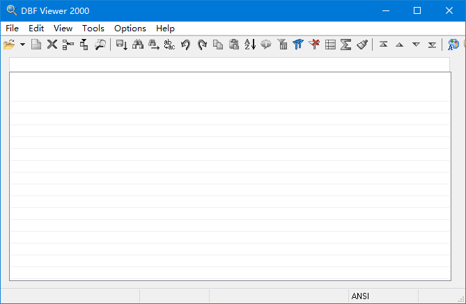 DBF Viewer 2000(查看和编辑DBF文件) v8.59 便携版