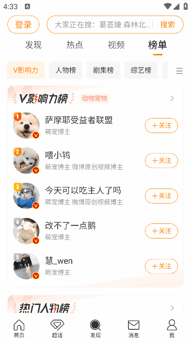 新浪微博APP v15.1.2 最新更新版 内含微博助手v2.3.4-309