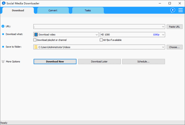 Social Media Downloader(社交媒体下载工具) v7.5.1 便携版