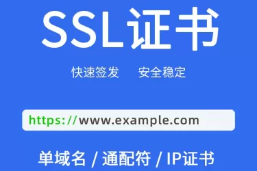 代申请单域名/公网 IP/泛域名 SSL 证书 https 浏览器小绿锁