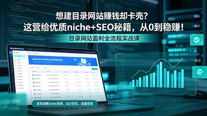 想建目录网站赚钱却卡壳？这营给优质 niche+SEO 秘籍，从 0 到稳赚！