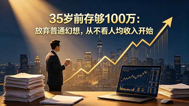 35岁前存够100万：放弃普通幻想，从不看人均收入开始
