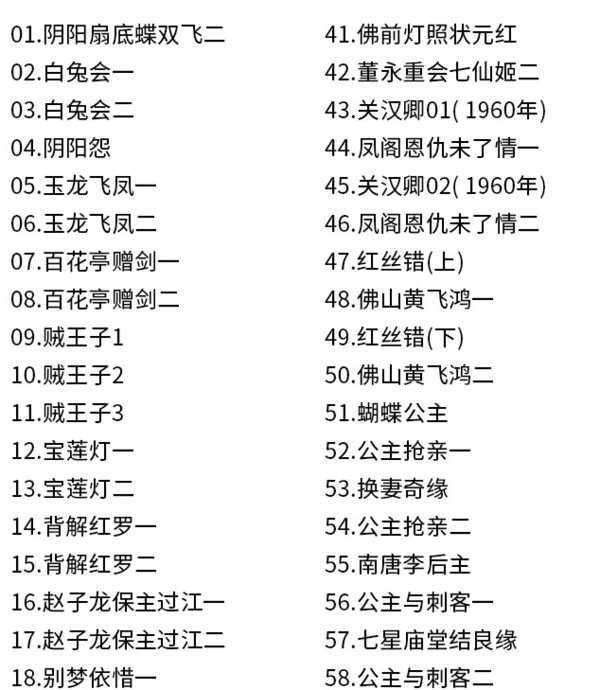 粤剧MP3、视频、电影大全,全套视频教程学习资料 粤剧MP3、视频、电影大全,全套视频教程学习资料