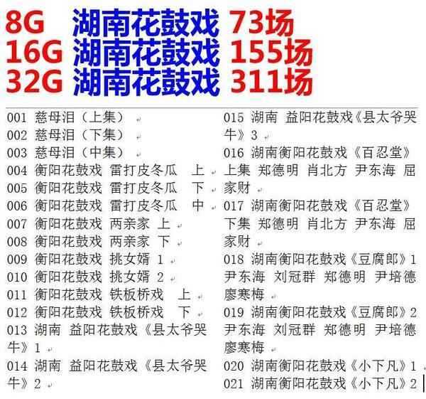 近百G花鼓戏音频视频全集-衡阳花鼓戏-荆州花鼓戏-皖南花鼓戏-湖南花鼓戏大全 近百G花鼓戏音频视频全集-衡阳花鼓戏-荆州花鼓戏-皖南花鼓戏-湖南花鼓戏大全