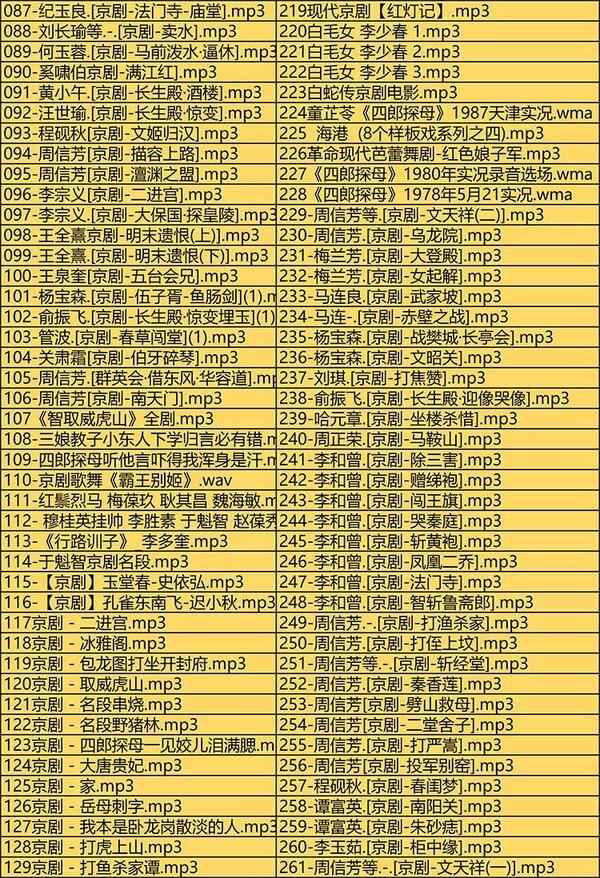 百G京剧mp3音频,全套视频教程学习资料 百G京剧mp3音频,全套视频教程学习资料