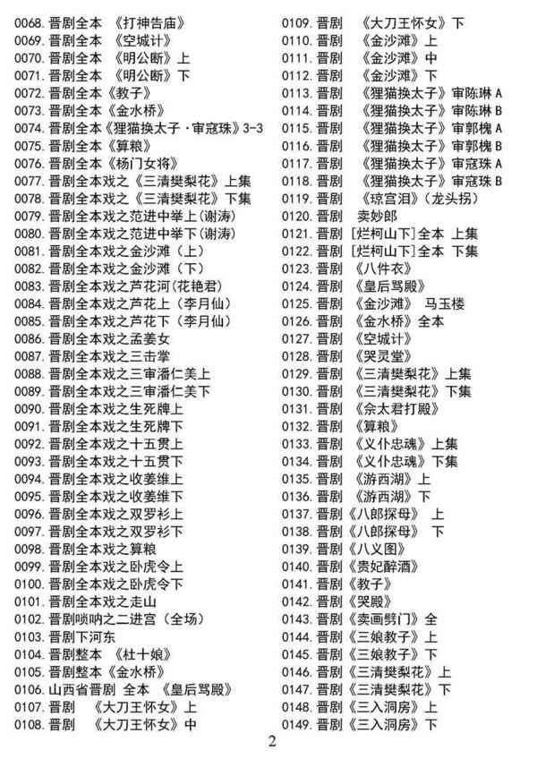 山西晋剧全本戏视频mp3合集 山西晋剧全本戏视频mp3合集