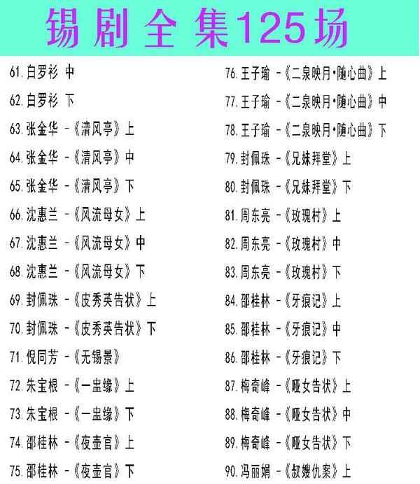 锡剧全剧大合集全集_锡剧mp3 mp4高清视频下载-锡剧唱段100首 锡剧全剧大合集全集_锡剧mp3 mp4高清视频下载-锡剧唱段100首