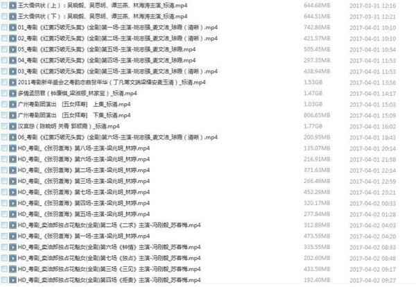 粤剧MP3、视频、电影大全,全套视频教程学习资料 粤剧MP3、视频、电影大全,全套视频教程学习资料