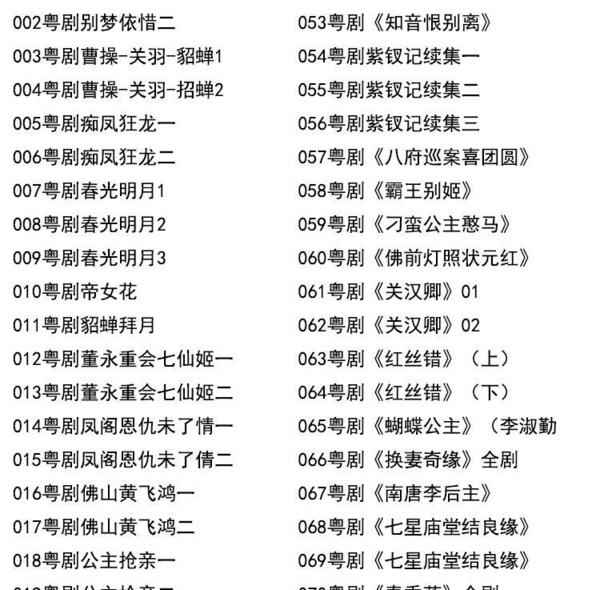 粤剧MP3、视频、电影大全,全套视频教程学习资料 粤剧MP3、视频、电影大全,全套视频教程学习资料