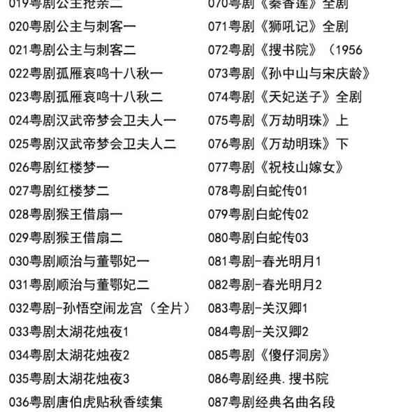 粤剧MP3、视频、电影大全,全套视频教程学习资料 粤剧MP3、视频、电影大全,全套视频教程学习资料