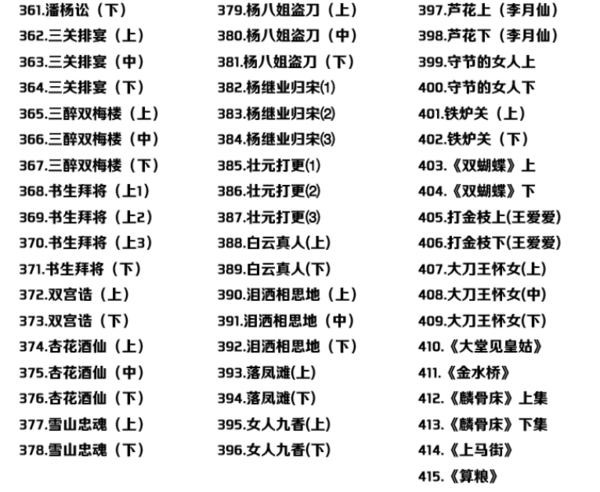 山西晋剧全本戏视频mp3合集 山西晋剧全本戏视频mp3合集